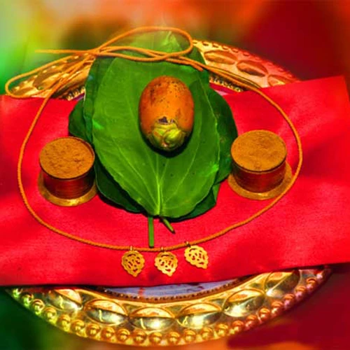 പട്ടും താലിയും സമർപ്പണം